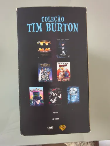 Coleção Tim Burton ? Box com 7 DVDs