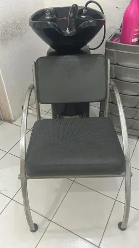 2 cadeiras e 1 lavatório para salão de beleza!
