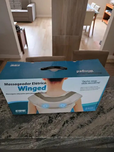 Massageador de Pescoço Olymport Winged - Seminovo com Caixa (Preço Baixo)