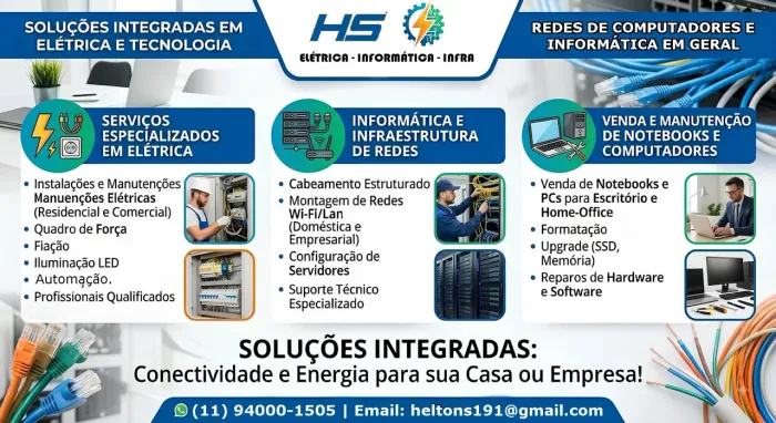 HS - SOLUÇÕES EM ELETRICA E TECNOLOGIA.