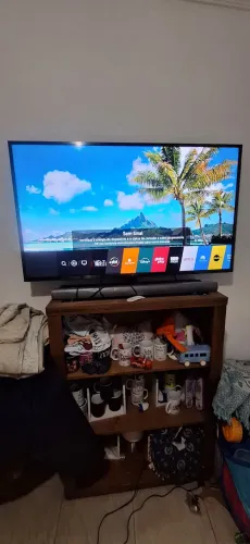 Vendo tv LG 55 polegadas smartv funcionando perfeitamente