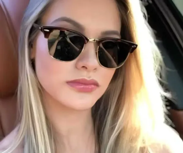 Óculos de sol Unissex Retro vintage proteção Uv400