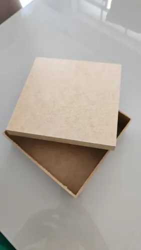 Caixa mdf 15x15 kit com 8 unidades