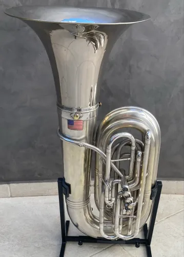 Tuba King 2341 Prata Made in USA
