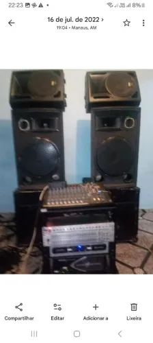 Vendo esse som proficional contato * falar com tony ligue para WhatsApp ok.
