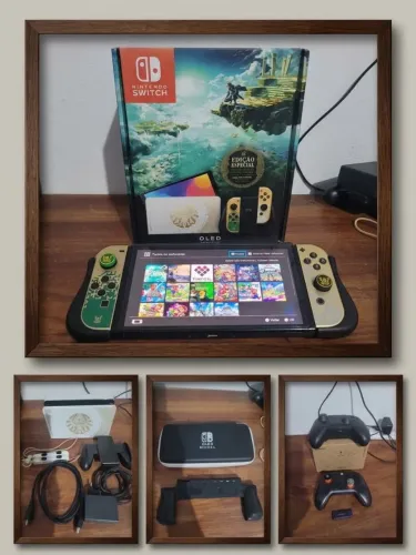 Nintendo Switch Oled Zelda TOTK desbloqueado
