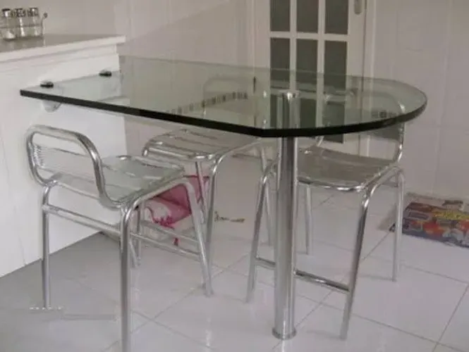Mesa de vidro