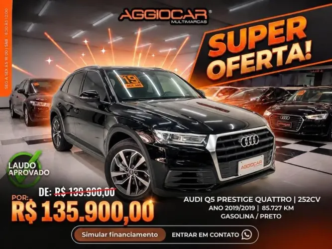 Audi Q5 Prestige 2.0 TFSI Quattro S Tronic 2019