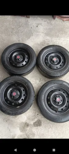 Jogo de rodas de ferro aro 14 original fiat