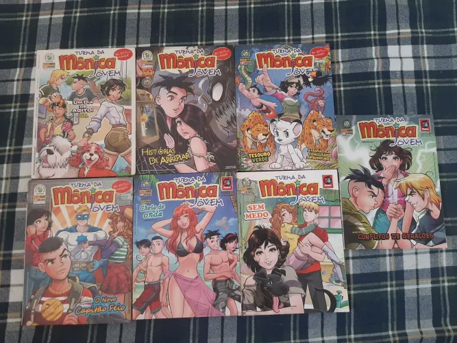 Turma da Mônica Jovem - Edições 20, 39, 44, 49, 54, 56 e 58 - Mangá TMJ