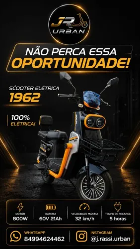 Scooter Eletrica X11 2000w 20ah 2026