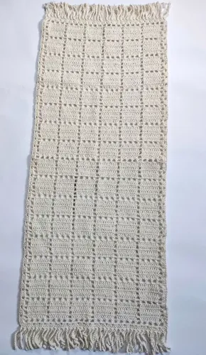 Passadeira de crochê