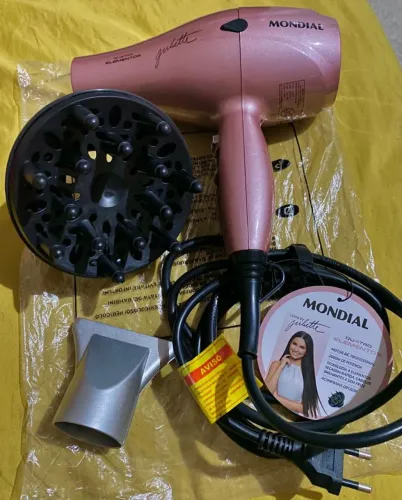 Secador mondial Juliette Golden rose ( Novo)