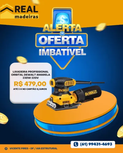 LIXADEIRA ORBITAL  DE FOLHA 230W 220V