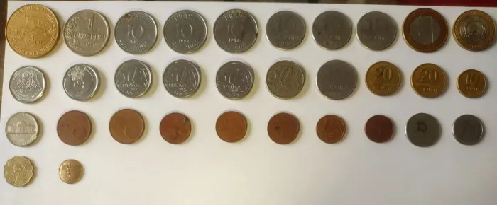MOEDAS ANTIGAS 
