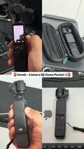 Câmera DJI osmo pocket 3