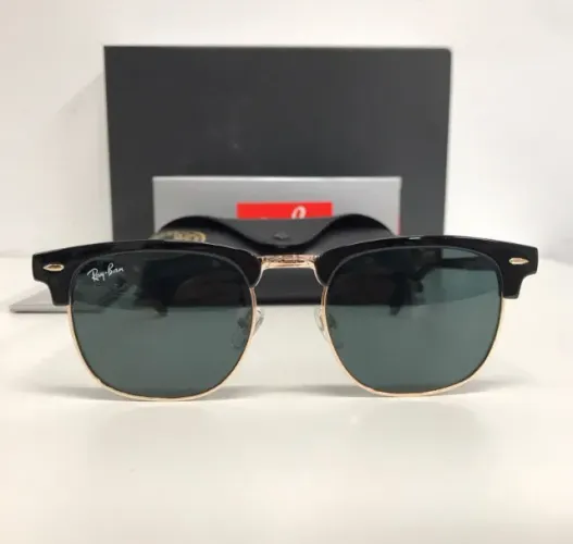 óculos de sol ray ban clubmaster tradicional