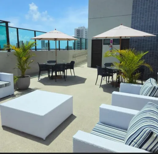 Alugo lindo studio MOBILIADO e DECORADO em Boa Viagem - Recife - PE