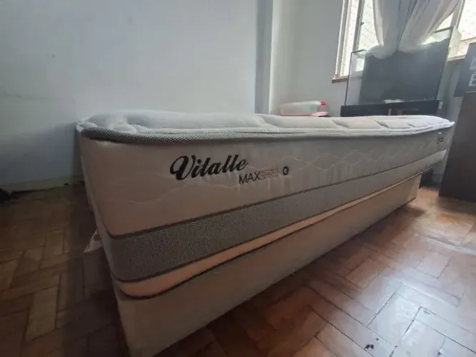 Em BH- Colchão King Size Herval Vitalle Molas Maxpring