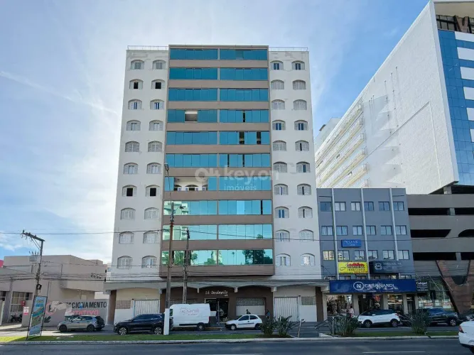 Apartamento 3 quartos (1 suíte) mobiliado no Centro de Tubarão/SC | 1 vaga | Portaria 24h