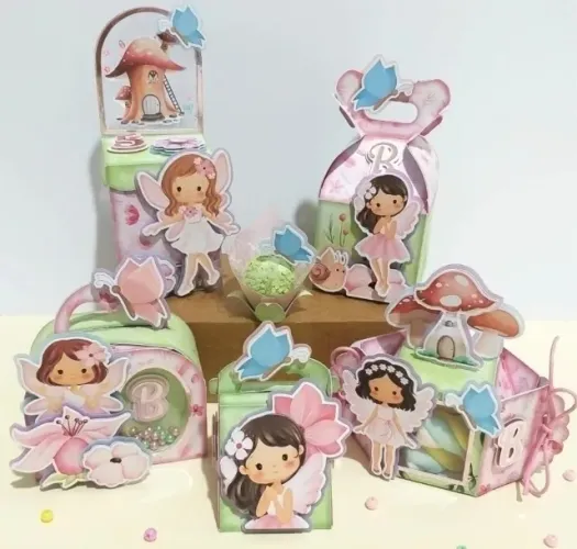 Enfeites personalizados para festa infantil