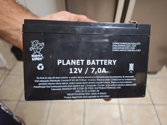 bateria de 12 V/7A planet battery