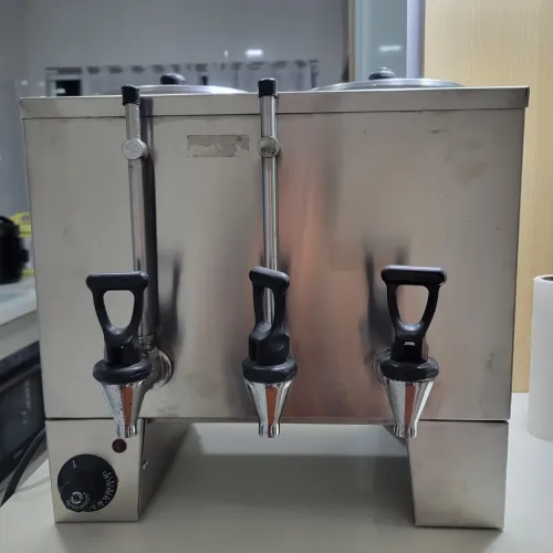 Cafeteira industrial conjugada 3 torneiras monarcha