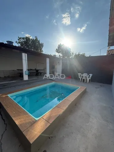 Casa Cardoso Continuação 3 quartos com piscina lote de 250m