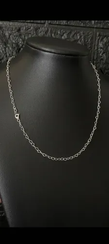 Colar coração feminino PRATA 925