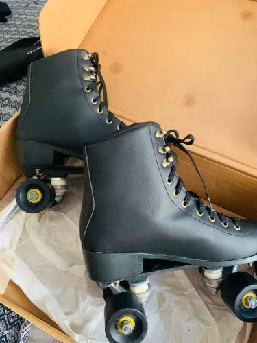 Patins quad Oxer preto - tamanho 38