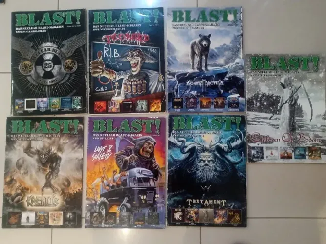 Revistas Blast! 30 reais cada Todas muito conservadas