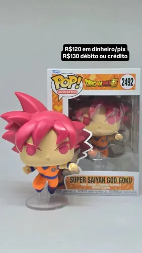 Funko Pop Super Saiyan God Goku 2492