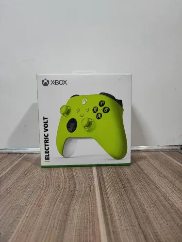 Controle Microsoft Xbox - Electric Volt - Novo, Lacrado