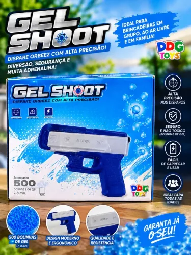 Gel Shoot - Diversão Garantida para Todas as Idades!
