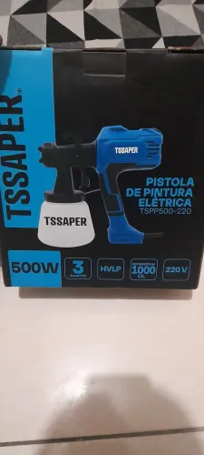 Pistola de pintura elétrica 500w