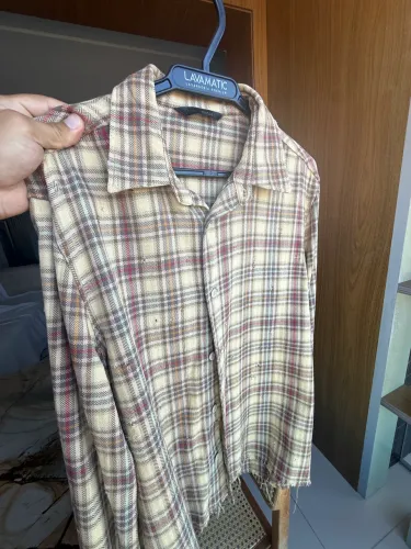 CAMISA XADREZ ZARA 