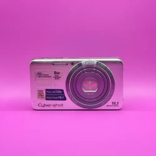 Câmera fotográfica sony cybershot w630 prata
