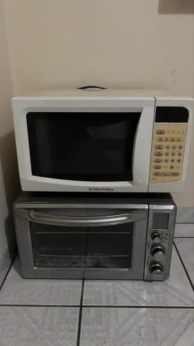 Forno Elétrico Oster e Microondas (Leia)