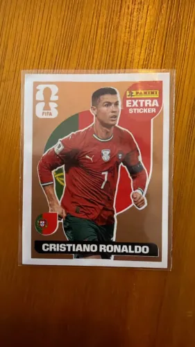 FIGURINHA LEGEND CRISTIANO RONALDO BRONZE