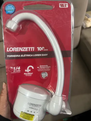Torneira quente lorenzetti