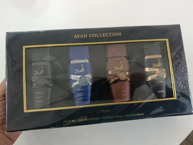 Kit Asad Collection Lattafa Perfumes masculinos (4 Produtos)