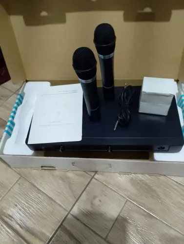 Microfone sem fio da Kep.