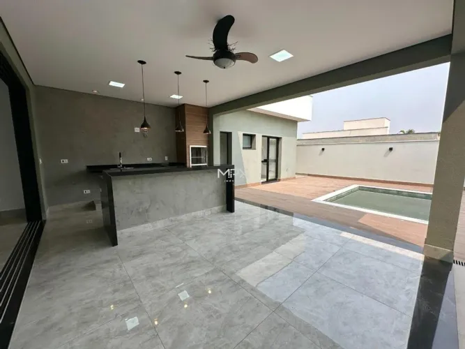 Casa à venda em Piracicaba, Dois Córregos, com 3 suítes, com 234 m², Residencial Moinho Ve