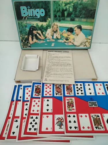 Antigo jogo bingo original copag (incompleto)