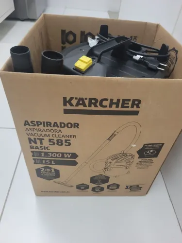 Aspirador de pó e água