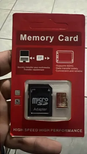 Cartão de Memória MicroSD 64GB com Adaptador SD