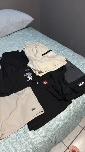 5 bermudas Nike,Lacoste,HIGS,Fire