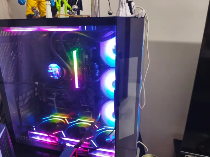 Pc gamer semi novo com caixa e nota de tudo