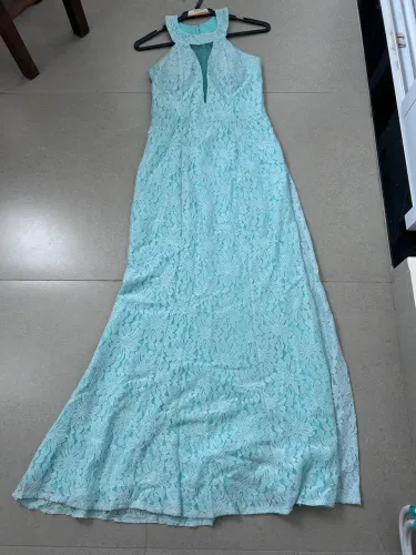 Vestido longo de festa