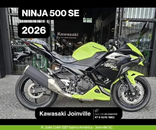 NINJA 500 SE 2026 ZERO KM*